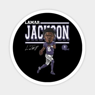 Lamar Baltimore Cartoon Magnet